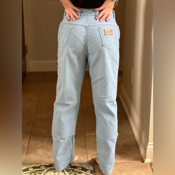 Vintage 60’s Wrangler Women’s Jeans Made in the USA size 15/16  Small/medium - Picture 6 of 15
